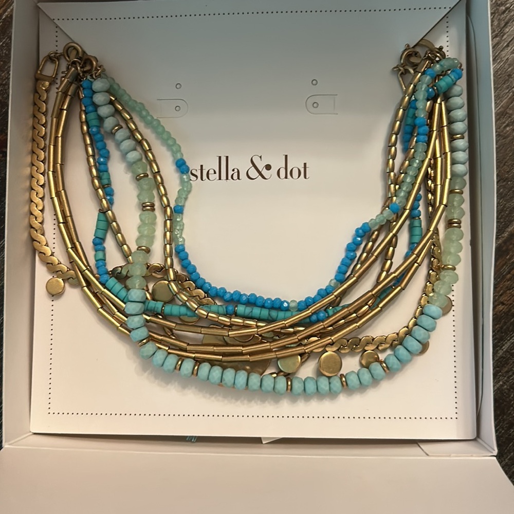 Stella & Dot Isa Disc Necklace